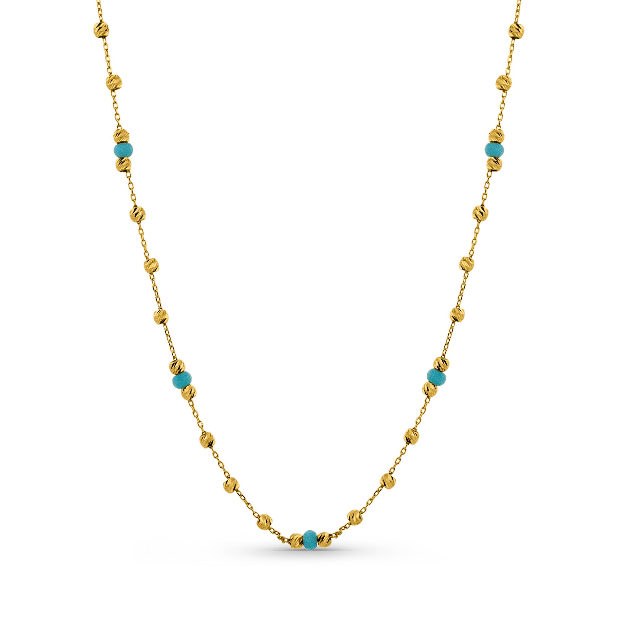 Collier en or jaune femme - Caribbean Charm