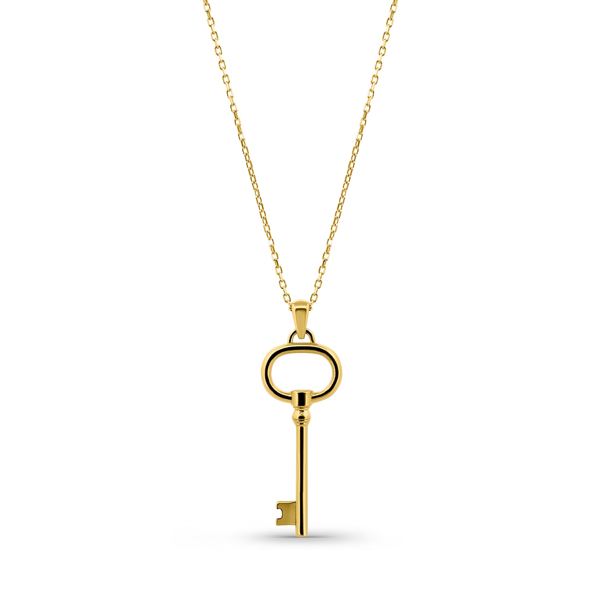 Collier en or jaune femme - Secret Key