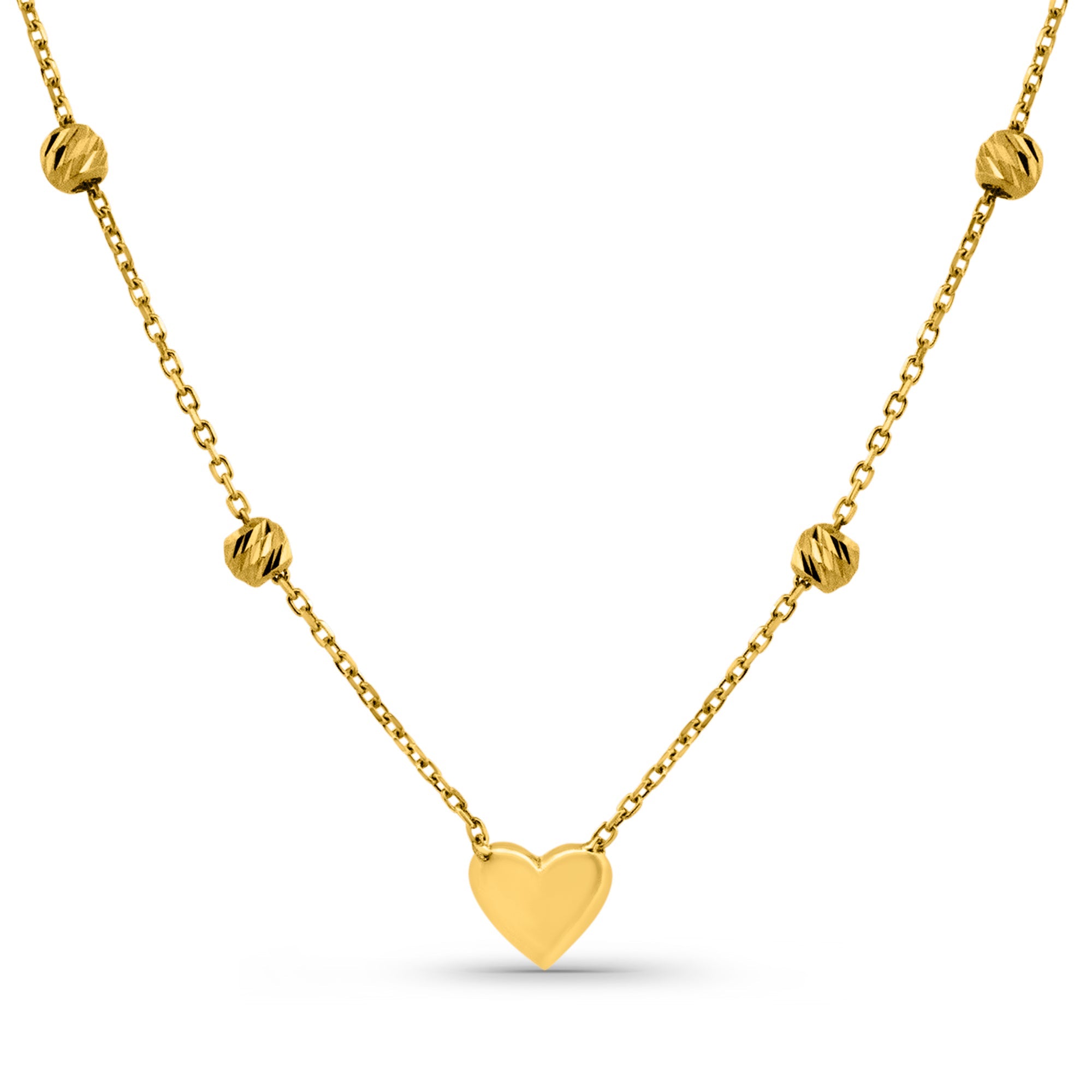 Collier en or jaune femme - Amore