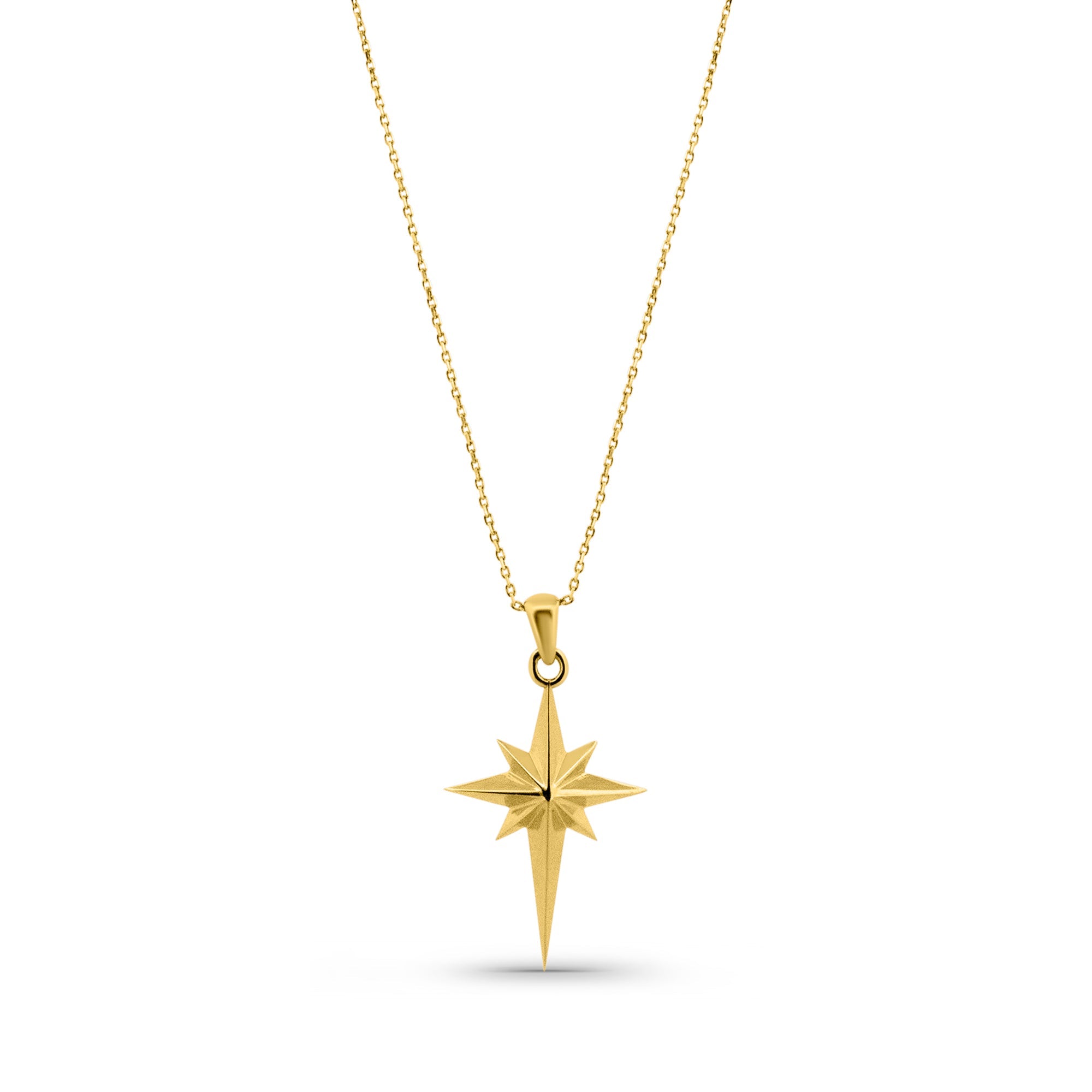 Collier en or jaune femme - Polaris Glow