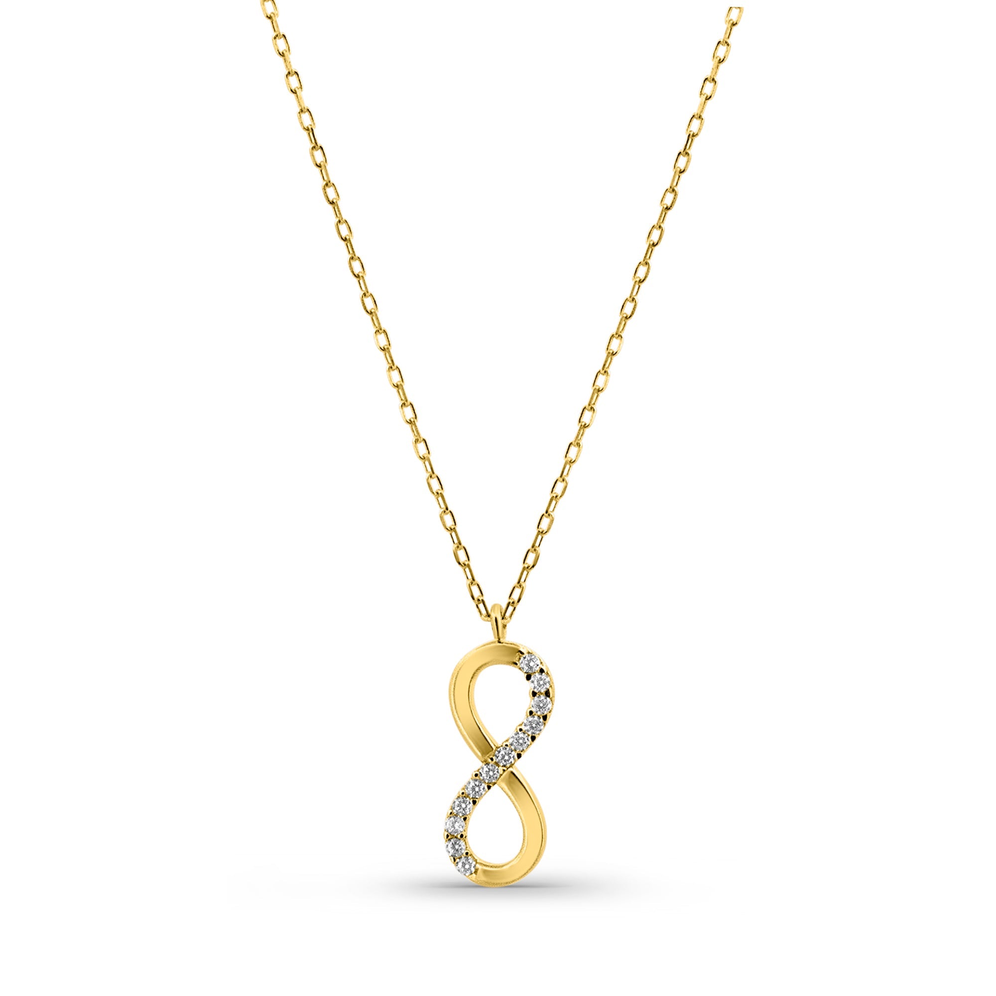 Collier en or jaune femme - Celestial Infinity
