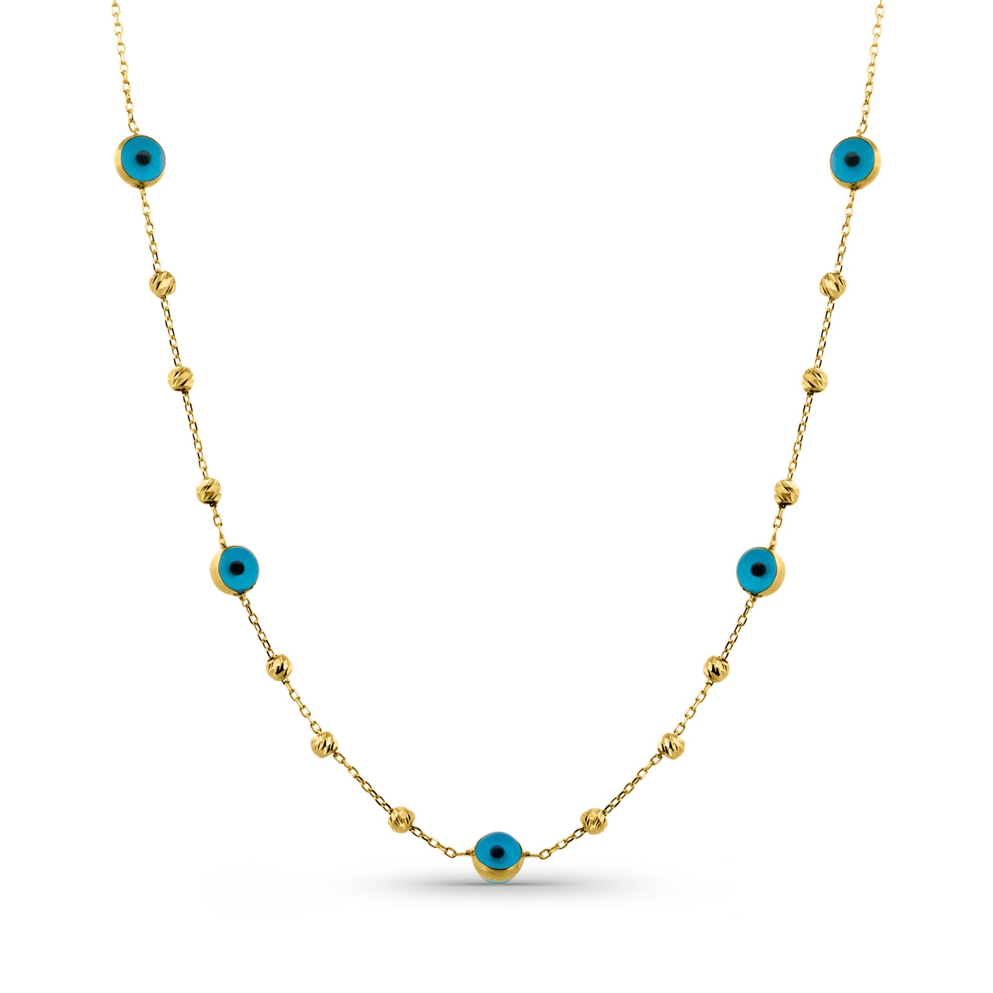 Collier en or jaune femme - Orb of Clarity