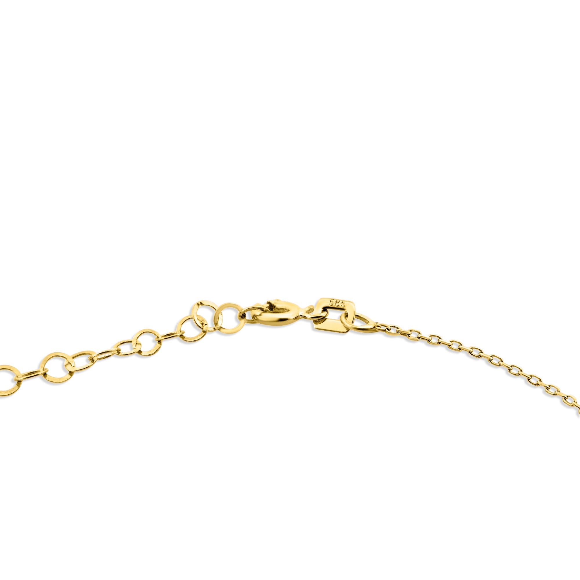 Collier en or jaune femme - Blue Essence