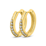 Boucle d'oreille en or femme 14 Carats - Solenne