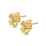 Boucle d'oreille en or femme 14 Carats - Thalina