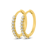Boucle d'oreille en or femme 14 Carats - Zafira