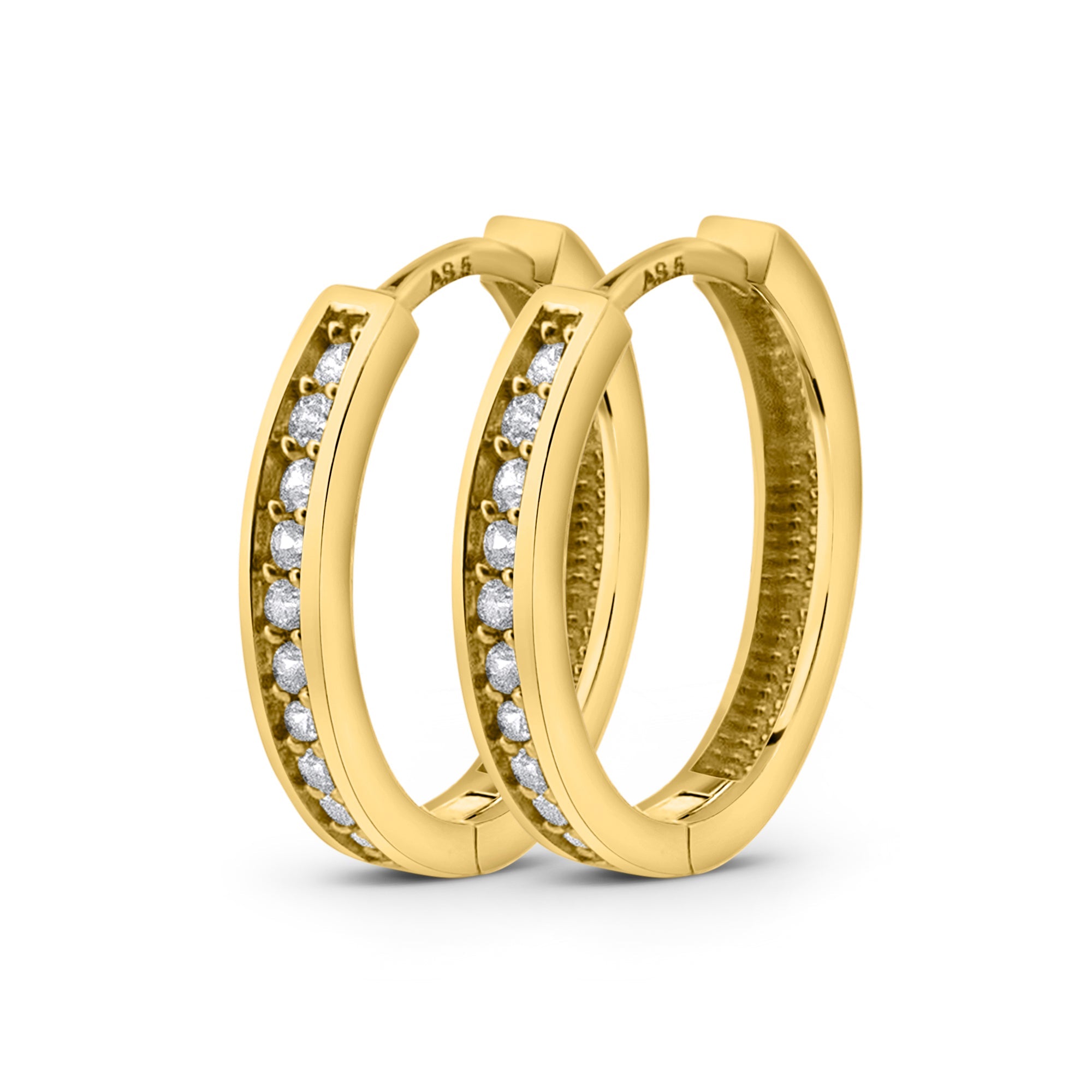 14 Ayar Altın Kadın Küpe - Seluna