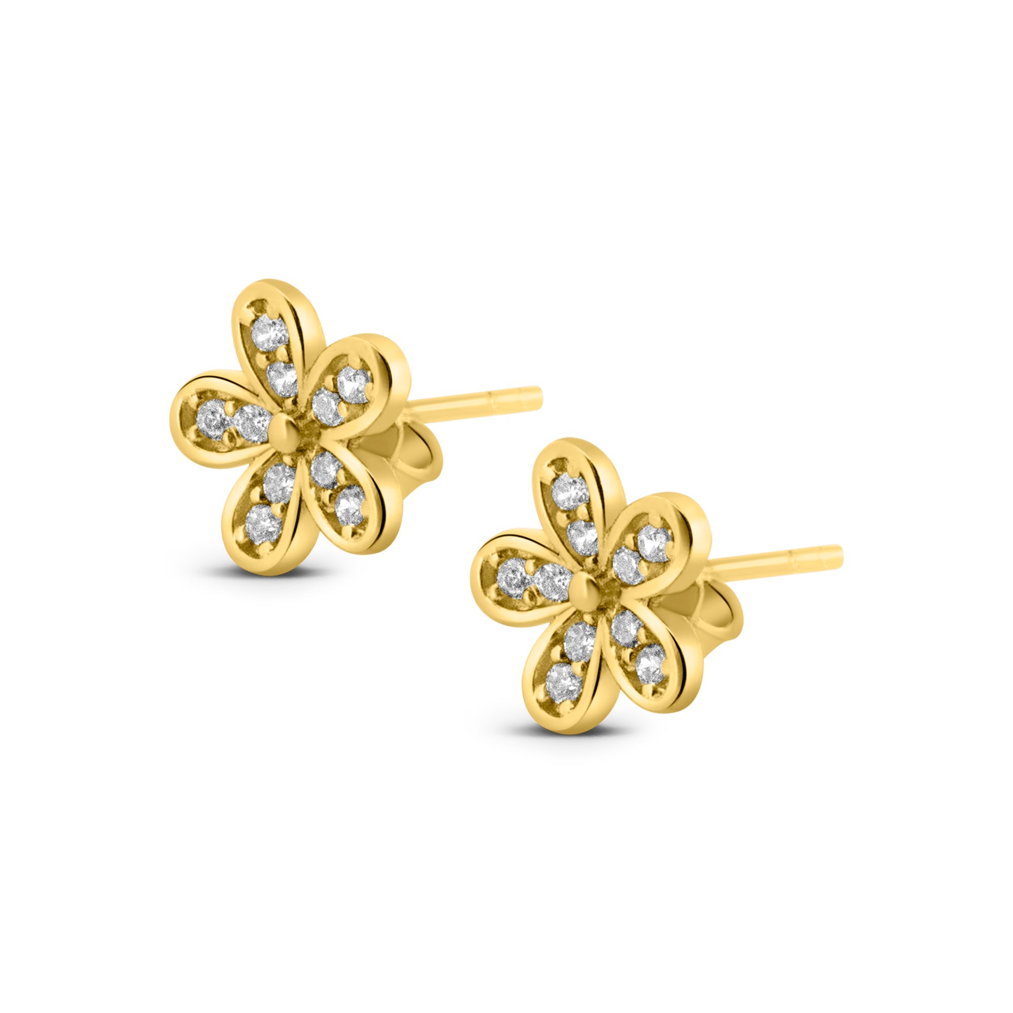 Boucle d'oreille en or femme 14 Carats - Lyara