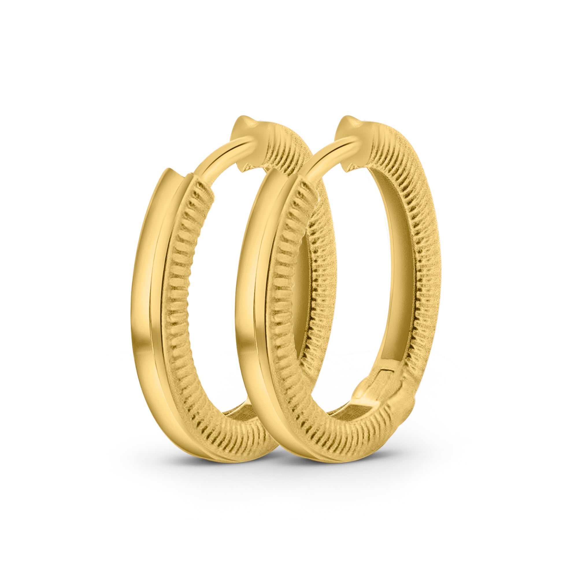 Boucle d'oreille en or femme 14 Carats - Isaria