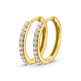 Boucle d'oreille en or femme 14 Carats - Lunaria