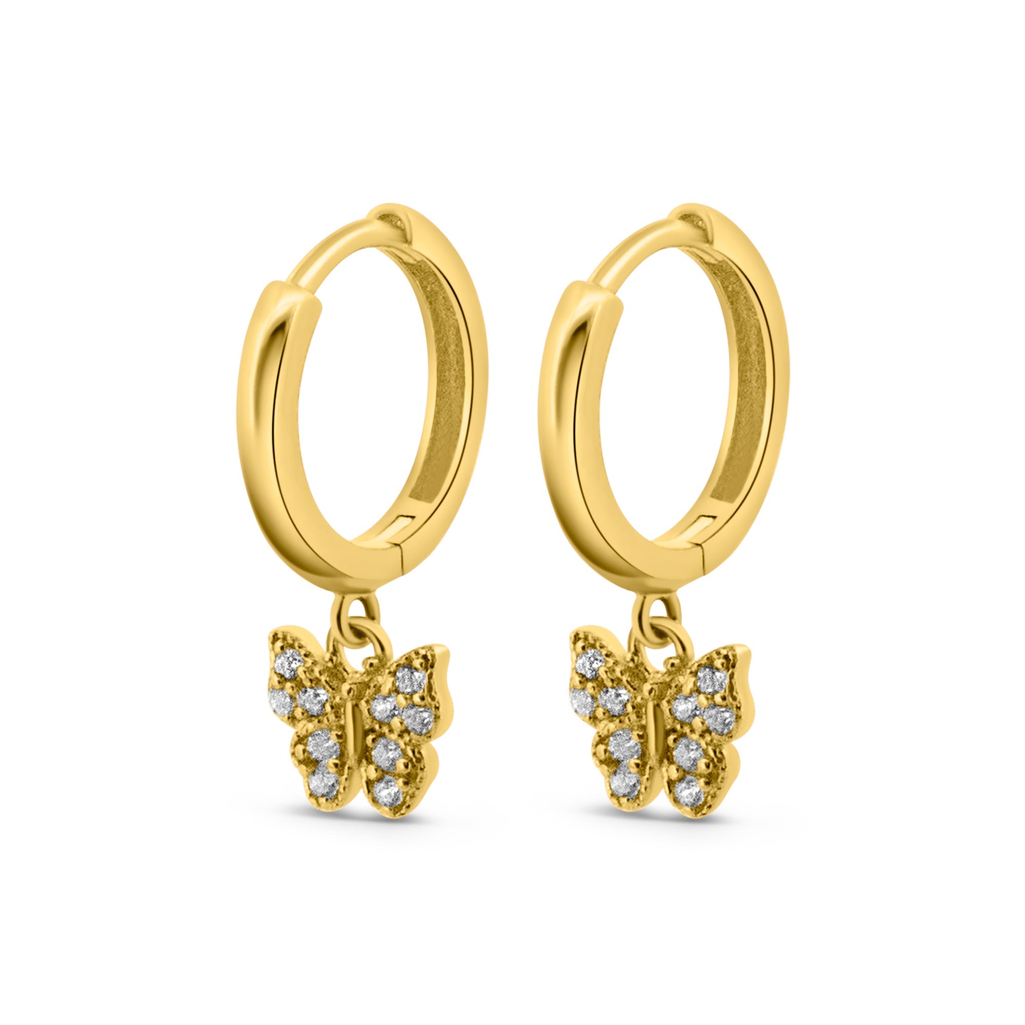 Boucle d'oreille en or femme 14 Carats - Fiorella