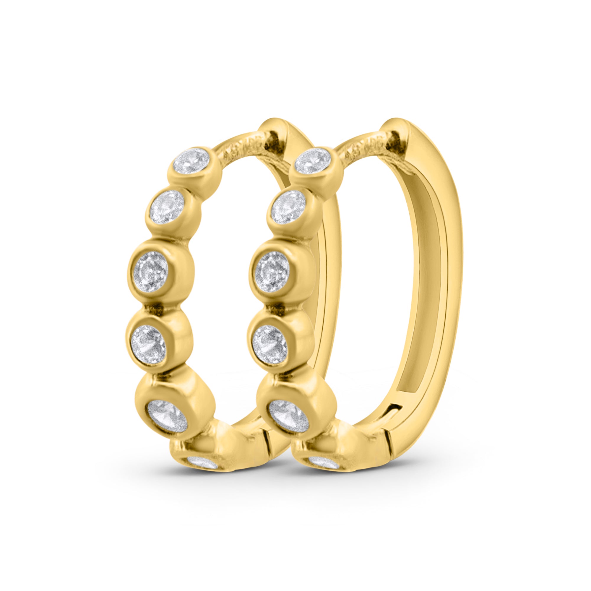 Boucle d'oreille en or femme 14 Carats - Vayana