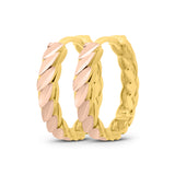 Boucle d'oreille en or femme 14 Carats - Zyana