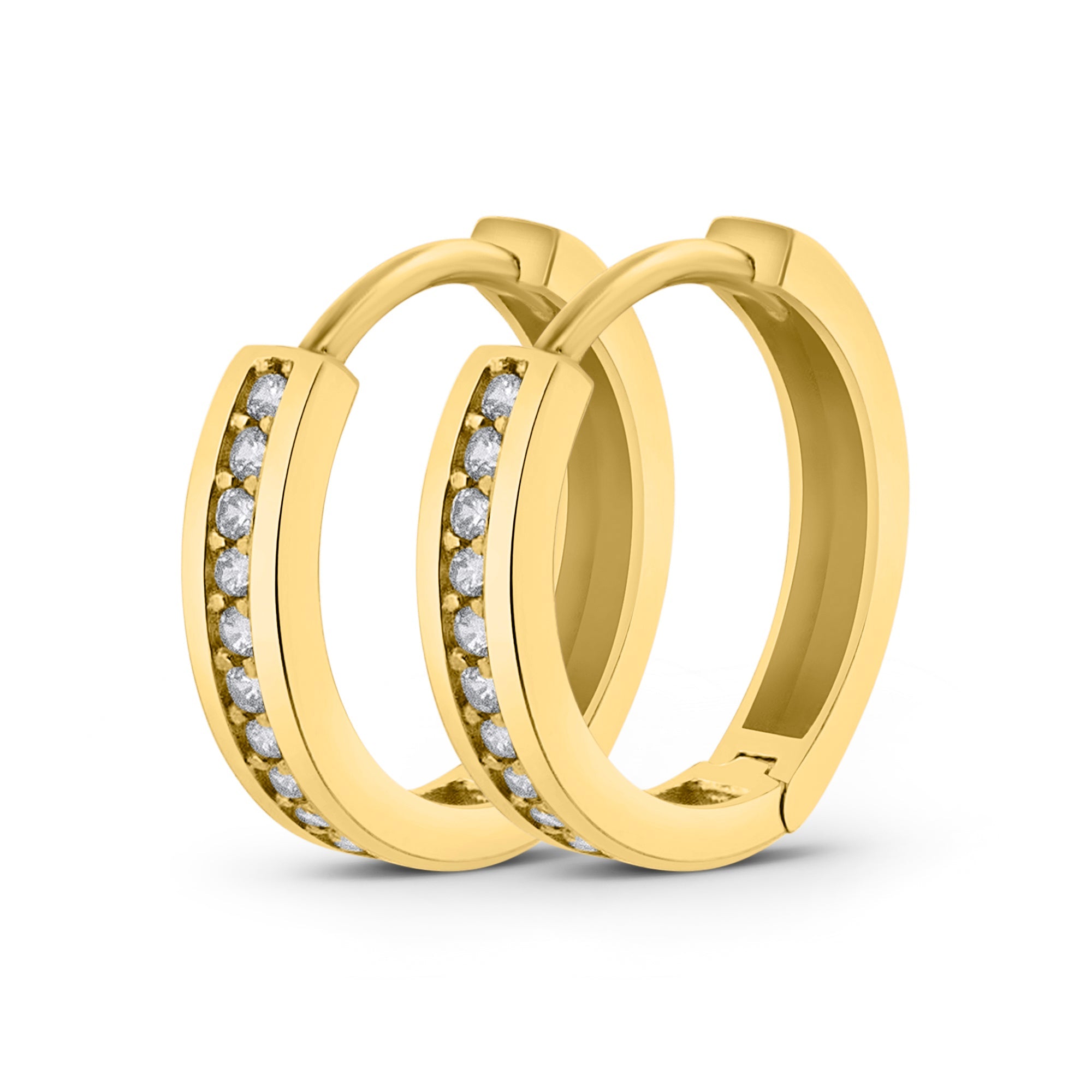 Boucle d'oreille en or femme 14 Carats - Elara