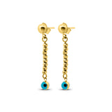 Boucle d'oreille en or femme 14 Carats - Lorielle Eye