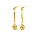 Boucle d'oreille en or femme 14 Carats - Dorica Strang Resat