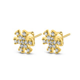 Boucle d'oreille en or femme 14 Carats - Sylvina
