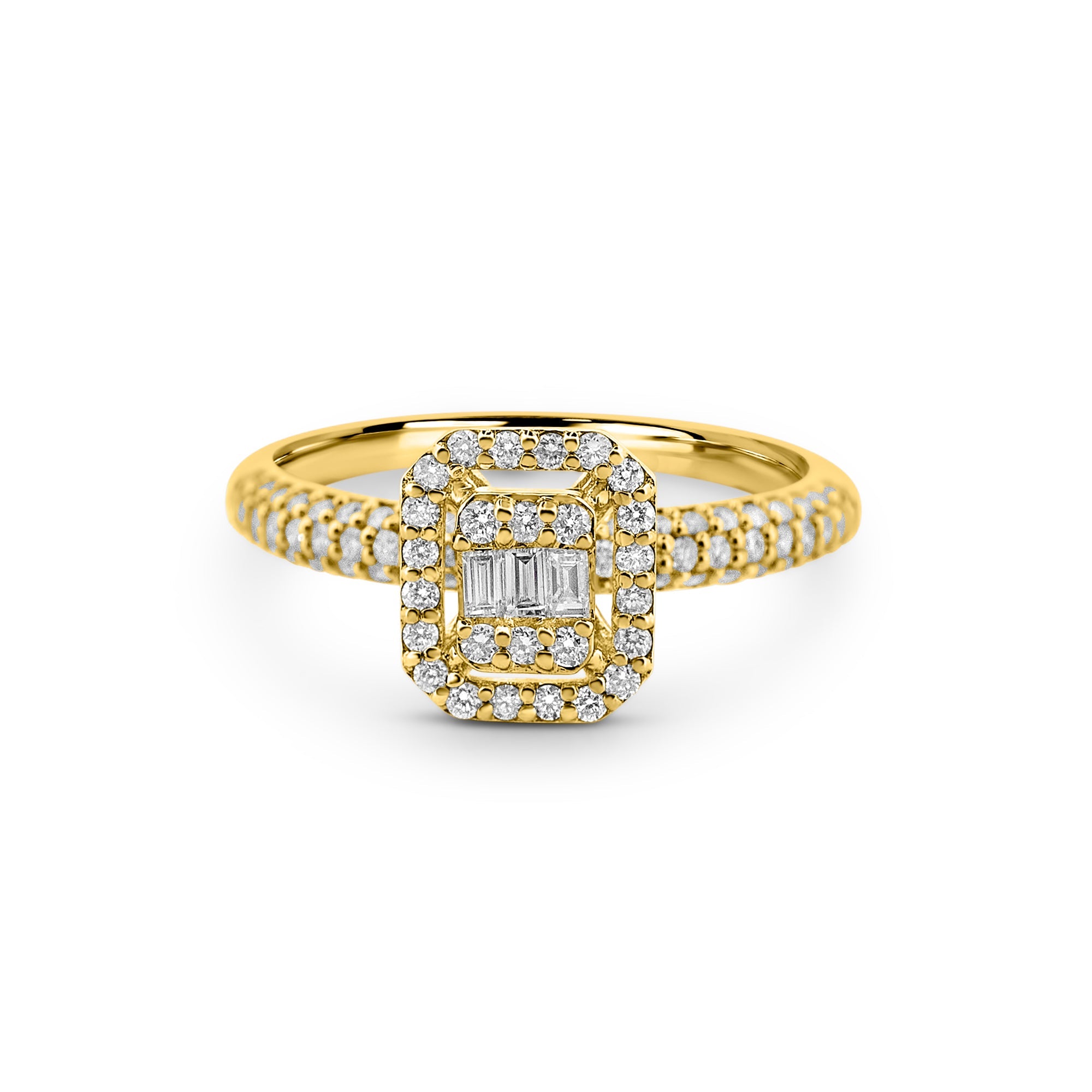 Bague Solitaire - Zilvana