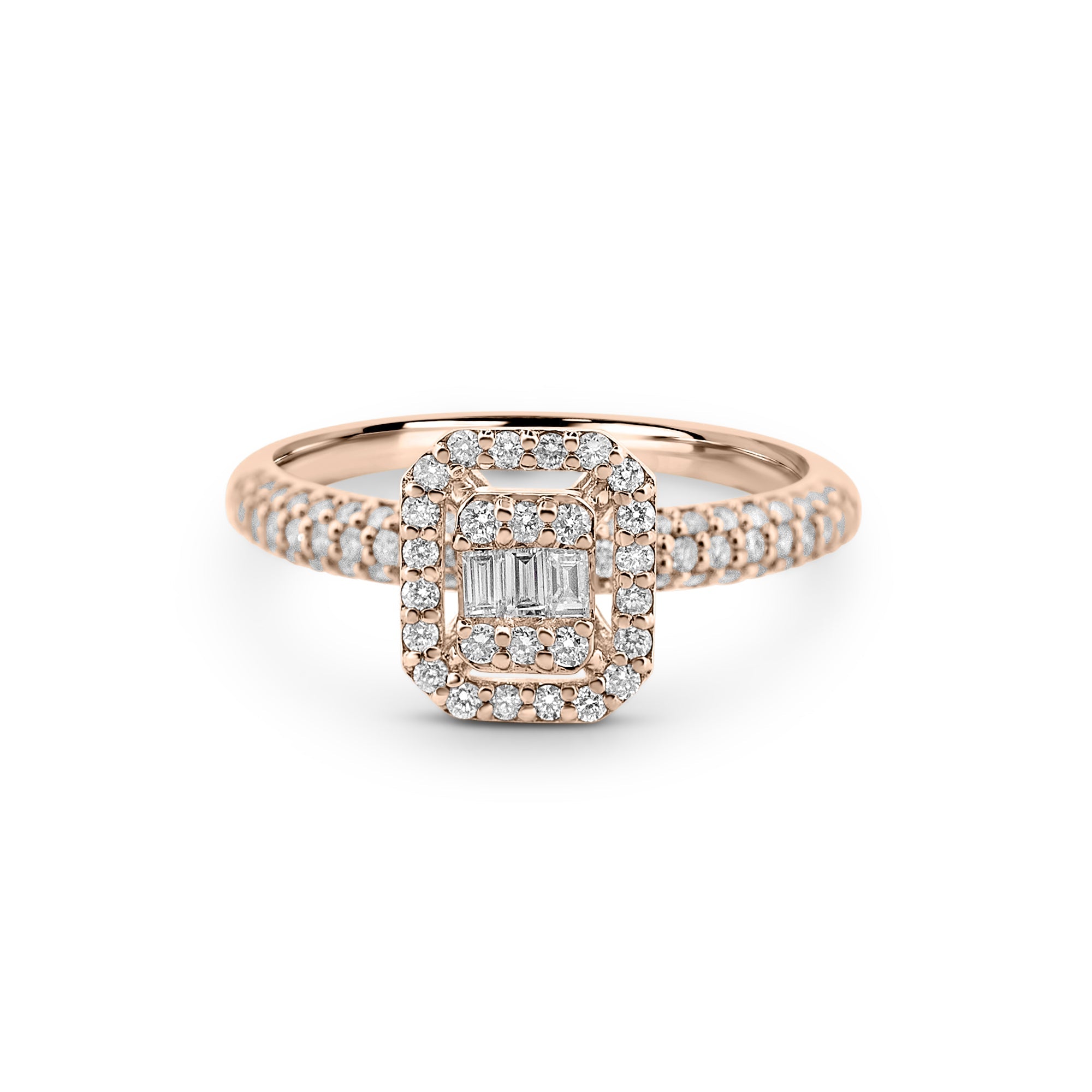 Bague Solitaire - Zilvana