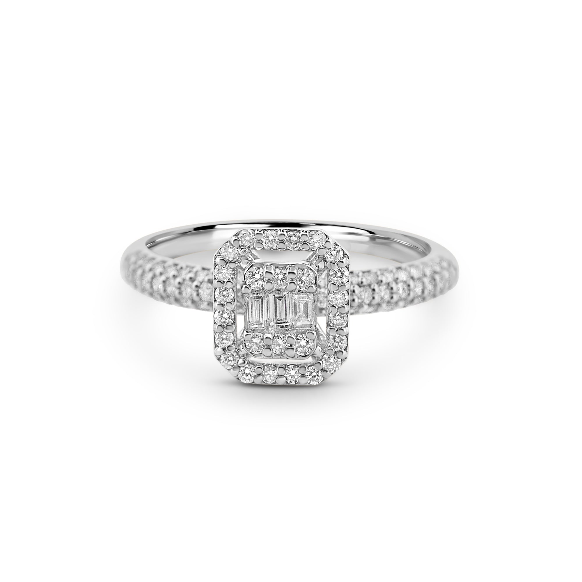 Bague Solitaire - Zilvana