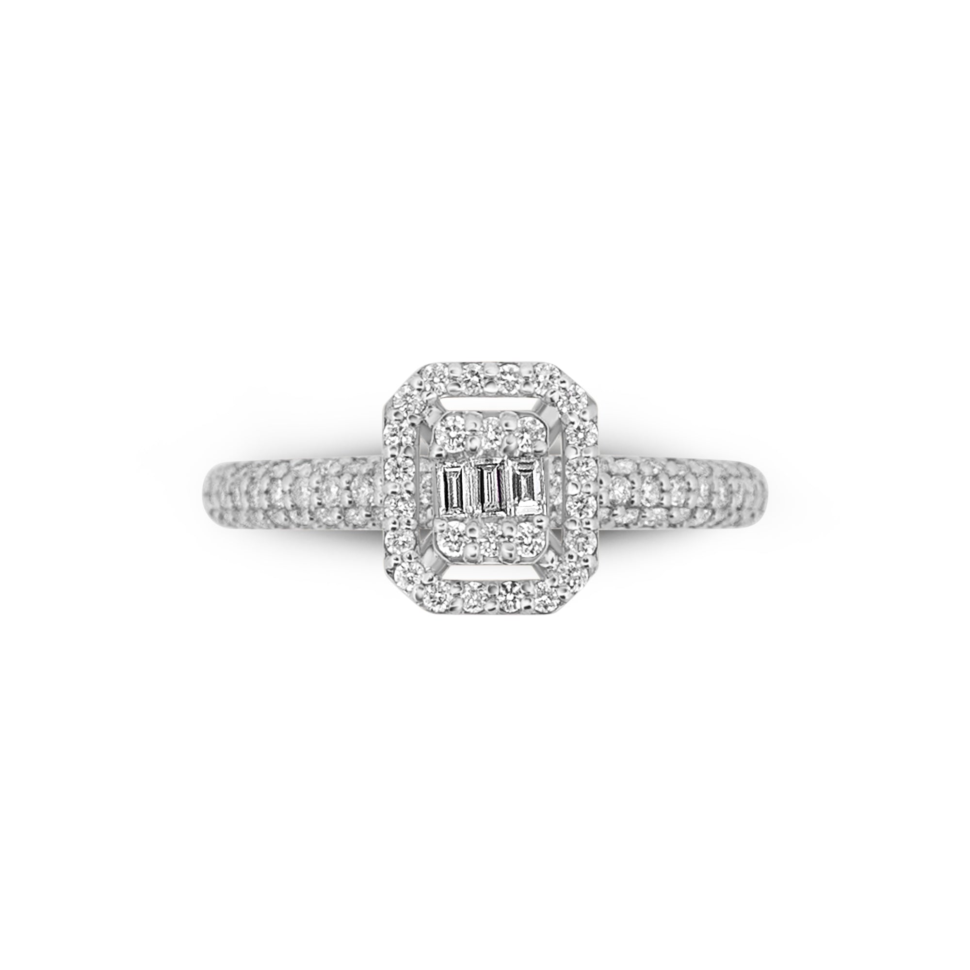 Bague Solitaire - Zilvana