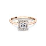 Bagues de fiançailles en or 14K avec Zircon - Elanova