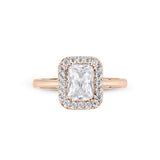 Bagues de fiançailles en or 14K avec Zircon - Orvella