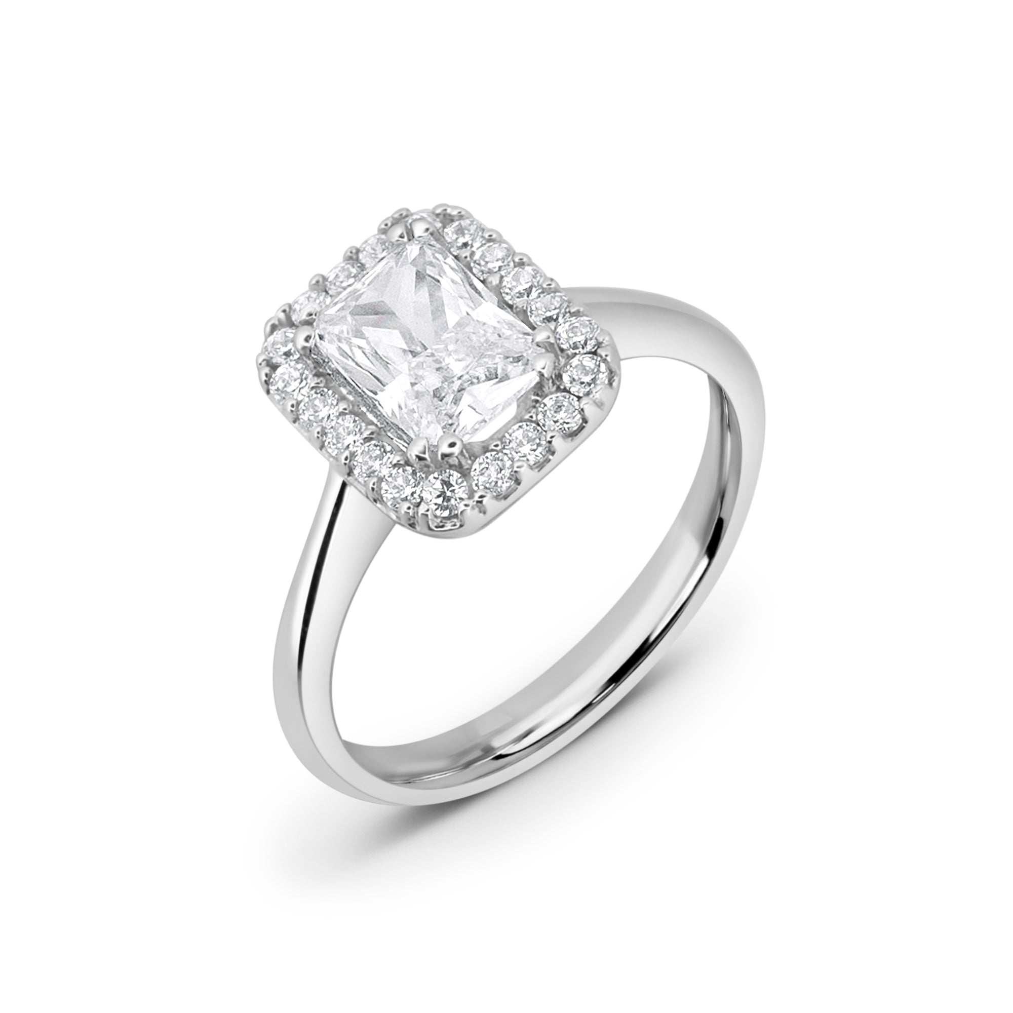 Bagues de fiançailles en or 14K avec Zircon - Orvella